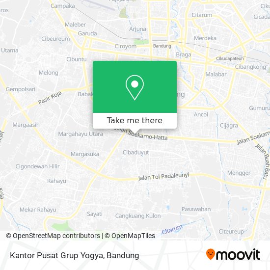 Kantor Pusat Grup Yogya map
