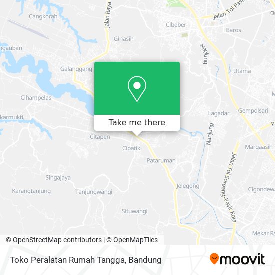 Toko Peralatan Rumah Tangga map