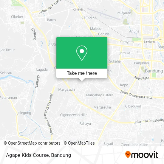 Agape Kids Course map