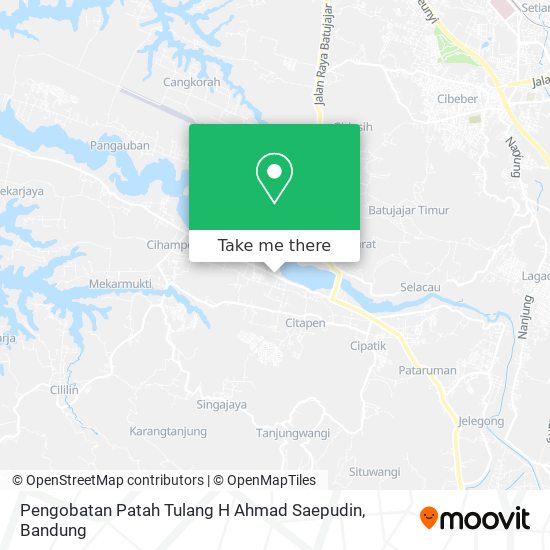 Pengobatan Patah Tulang H Ahmad Saepudin map