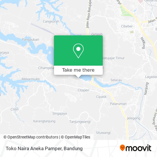 Toko Naira Aneka Pamper map