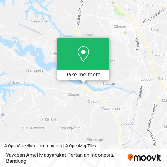 Yayasan Amal Masyarakat Pertanian Indonesia map