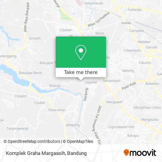 Komplek Graha Margaasih map