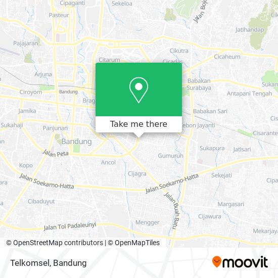 Telkomsel map