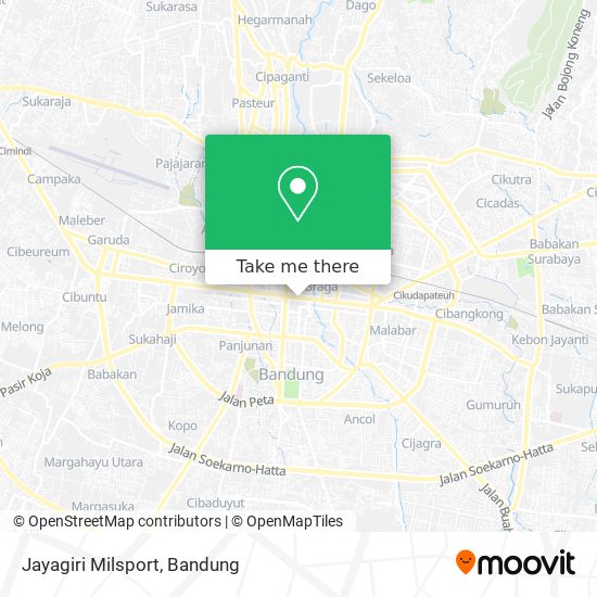 Jayagiri Milsport map