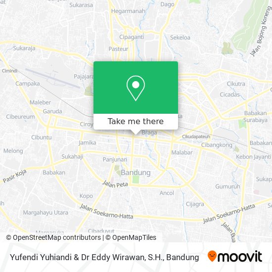 Yufendi Yuhiandi & Dr Eddy Wirawan, S.H. map