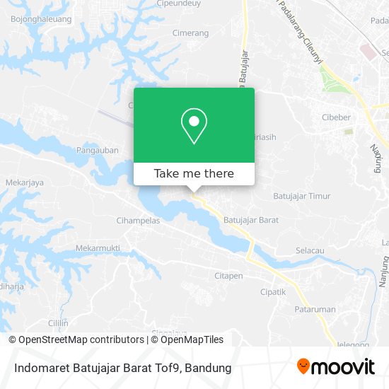 Indomaret Batujajar Barat Tof9 map