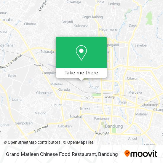 Grand Matleen Chinese Food Restaurant map