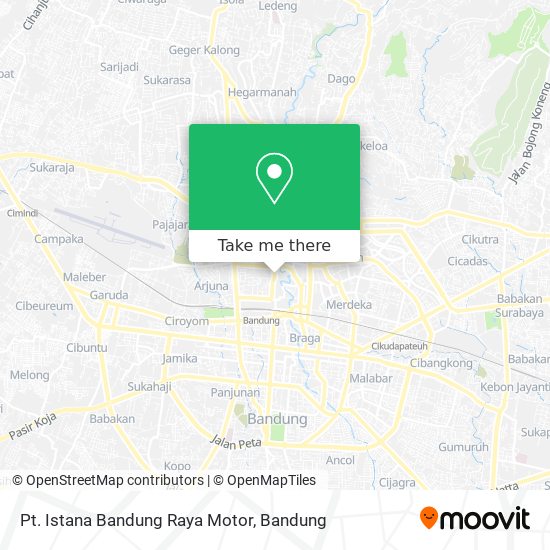 Pt. Istana Bandung Raya Motor map