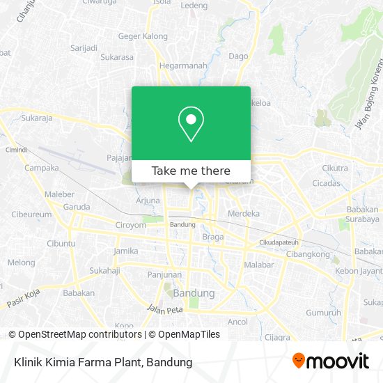 Klinik Kimia Farma Plant map