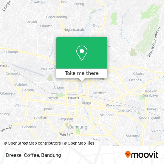 Dreezel Coffee map