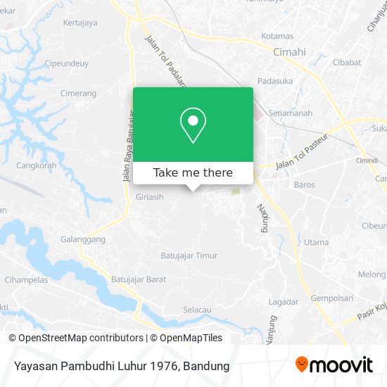 Yayasan Pambudhi Luhur 1976 map