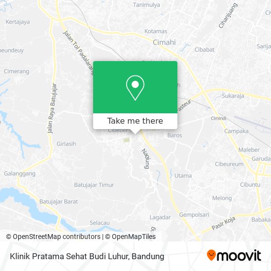 Klinik Pratama Sehat Budi Luhur map