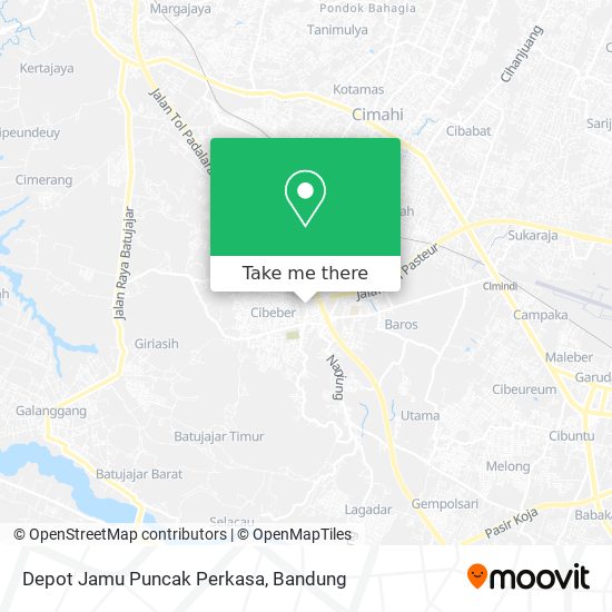 Depot Jamu Puncak Perkasa map