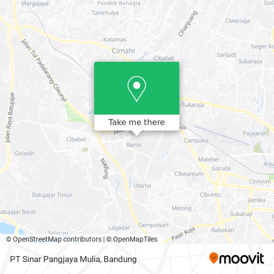 PT Sinar Pangjaya Mulia map