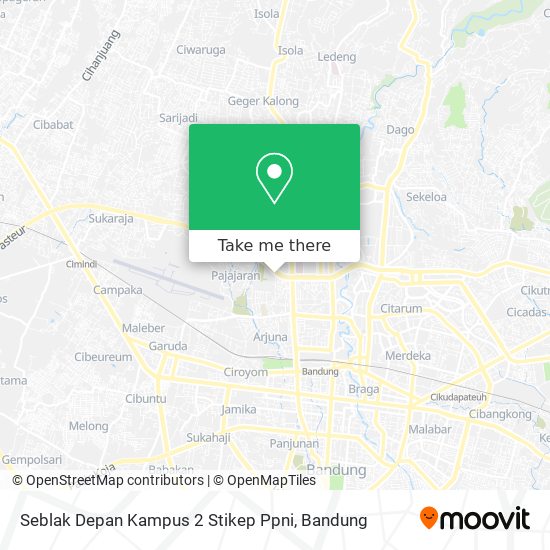 Seblak Depan Kampus 2 Stikep Ppni map