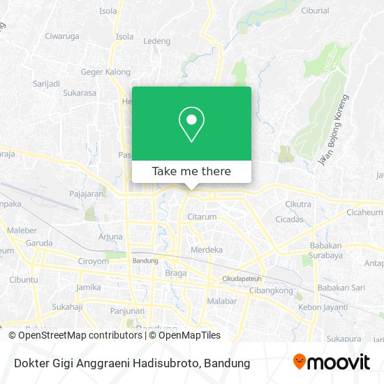 Dokter Gigi Anggraeni Hadisubroto map