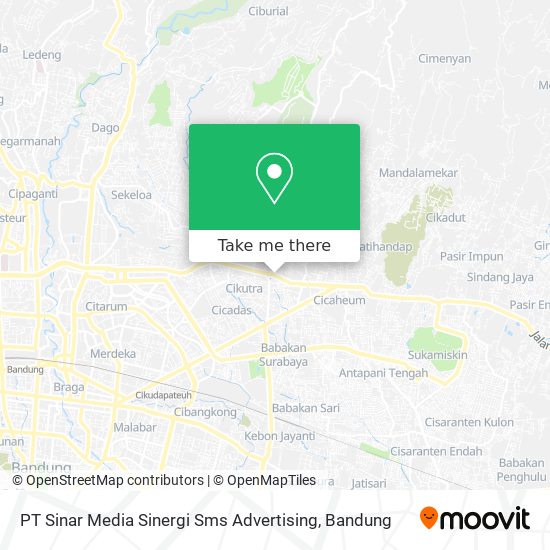 PT Sinar Media Sinergi Sms Advertising map