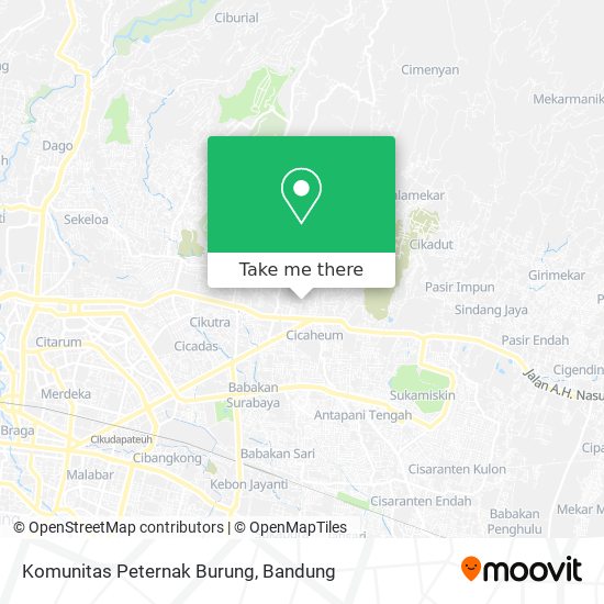 Komunitas Peternak Burung map