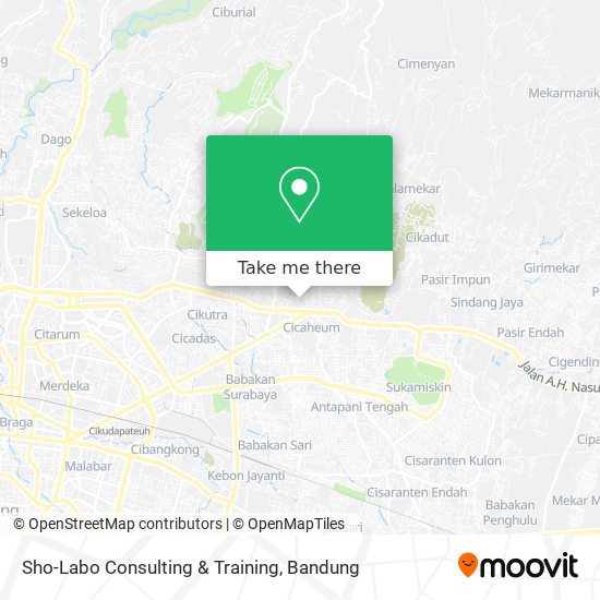 Sho-Labo Consulting & Training map