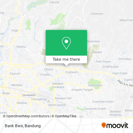 Bank Bws map