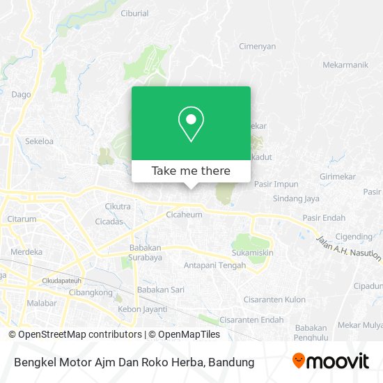 Bengkel Motor Ajm Dan Roko Herba map