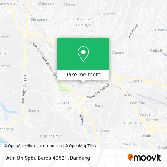 Atm Bri Spbu Baros 40521 map