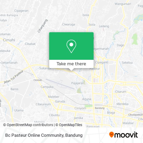 Bc Pasteur Online Community map