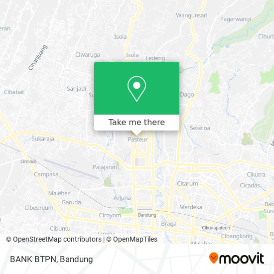 BANK BTPN map