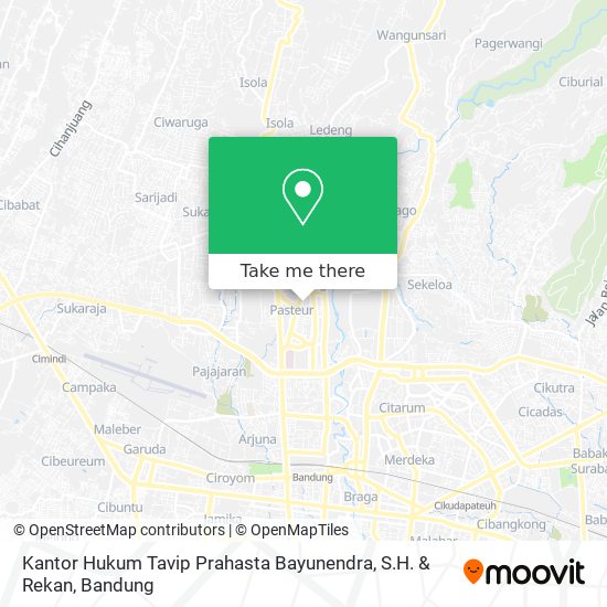 Kantor Hukum Tavip Prahasta Bayunendra, S.H. & Rekan map