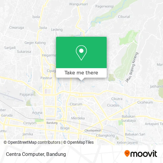 Centra Computer map