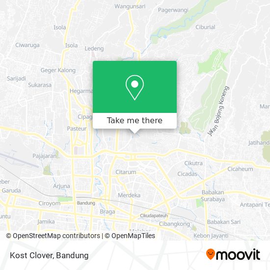 Kost Clover map