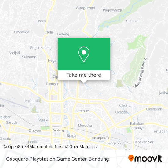 Oxsquare Playstation Game Center map
