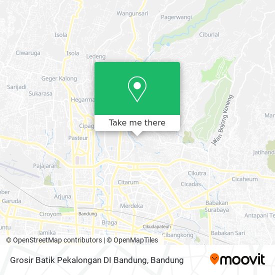 Grosir Batik Pekalongan DI Bandung map