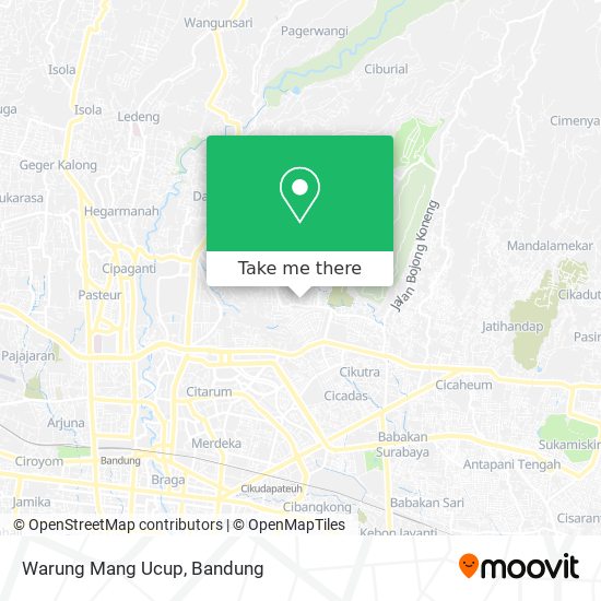 Warung Mang Ucup map