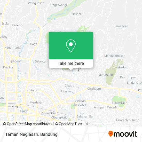 Taman Neglasari map
