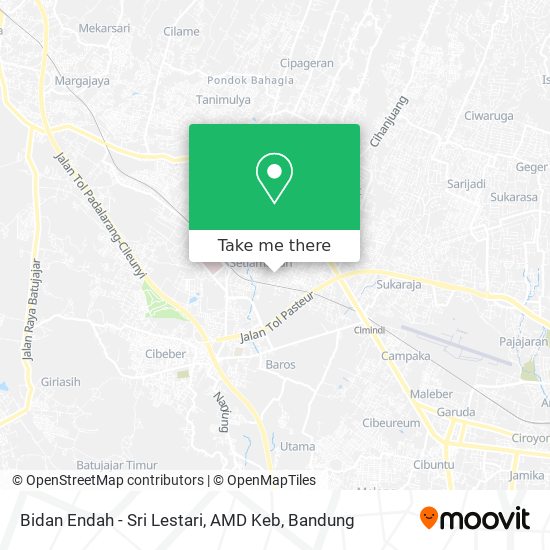 Bidan Endah - Sri Lestari, AMD Keb map