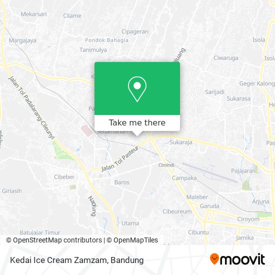 Kedai Ice Cream Zamzam map