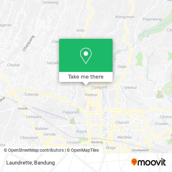 Laundrette map