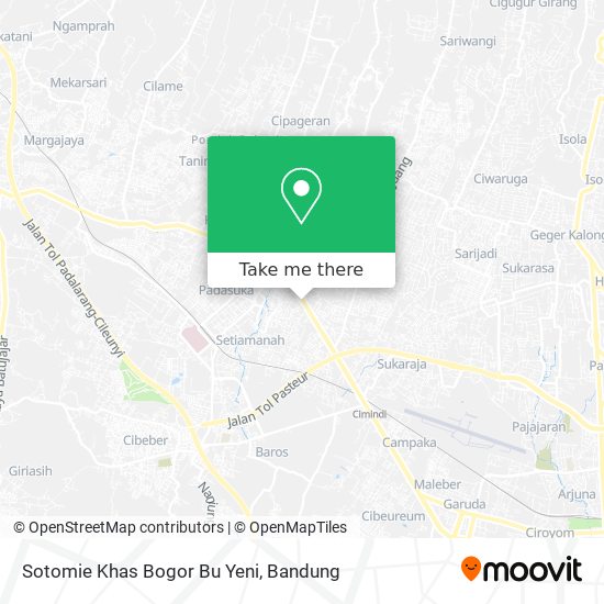 Sotomie Khas Bogor Bu Yeni map