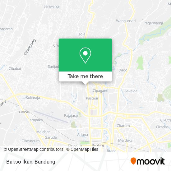 Bakso Ikan map