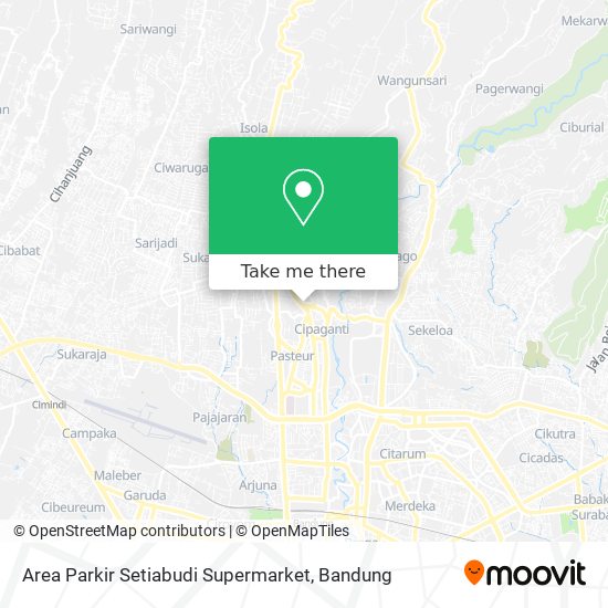 Area Parkir Setiabudi Supermarket map