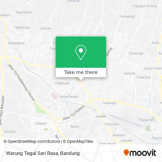 Warung Tegal Sari Rasa map