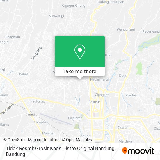 Tidak Resmi: Grosir Kaos Distro Original Bandung map