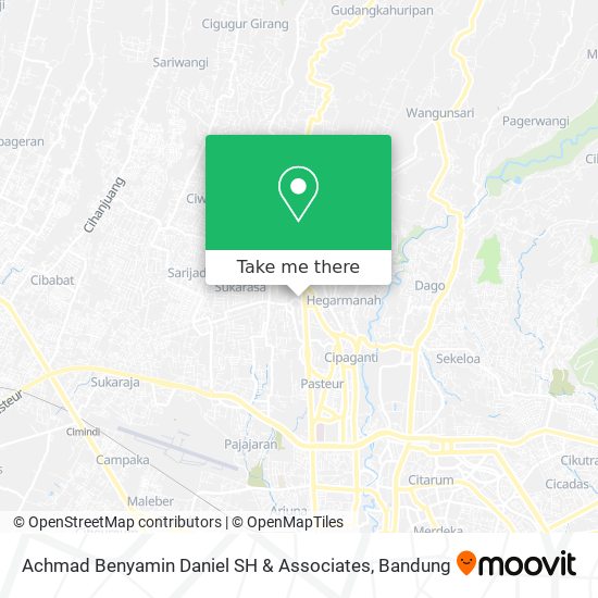 Achmad Benyamin Daniel SH & Associates map