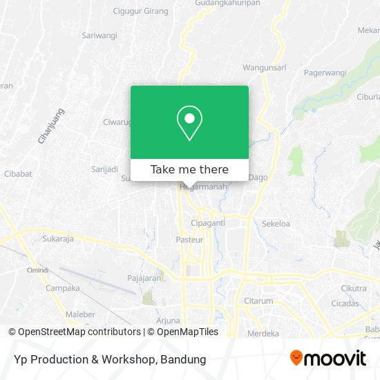 Yp Production & Workshop map