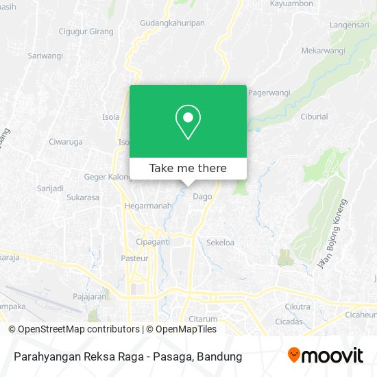 Parahyangan Reksa Raga - Pasaga map