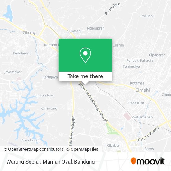 Warung Seblak Mamah Oval map
