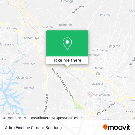 Adira Finance Cimahi map