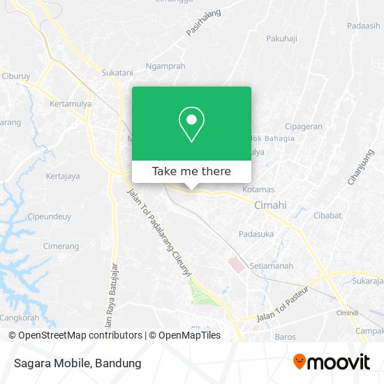 Sagara Mobile map